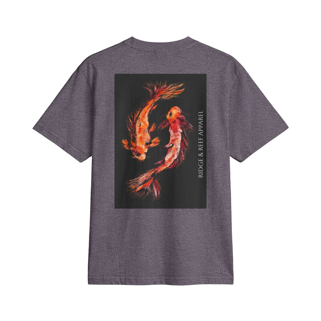 Koi Yin Yang T-Shirt — Vibrant Koi Fish Graphic Shirt