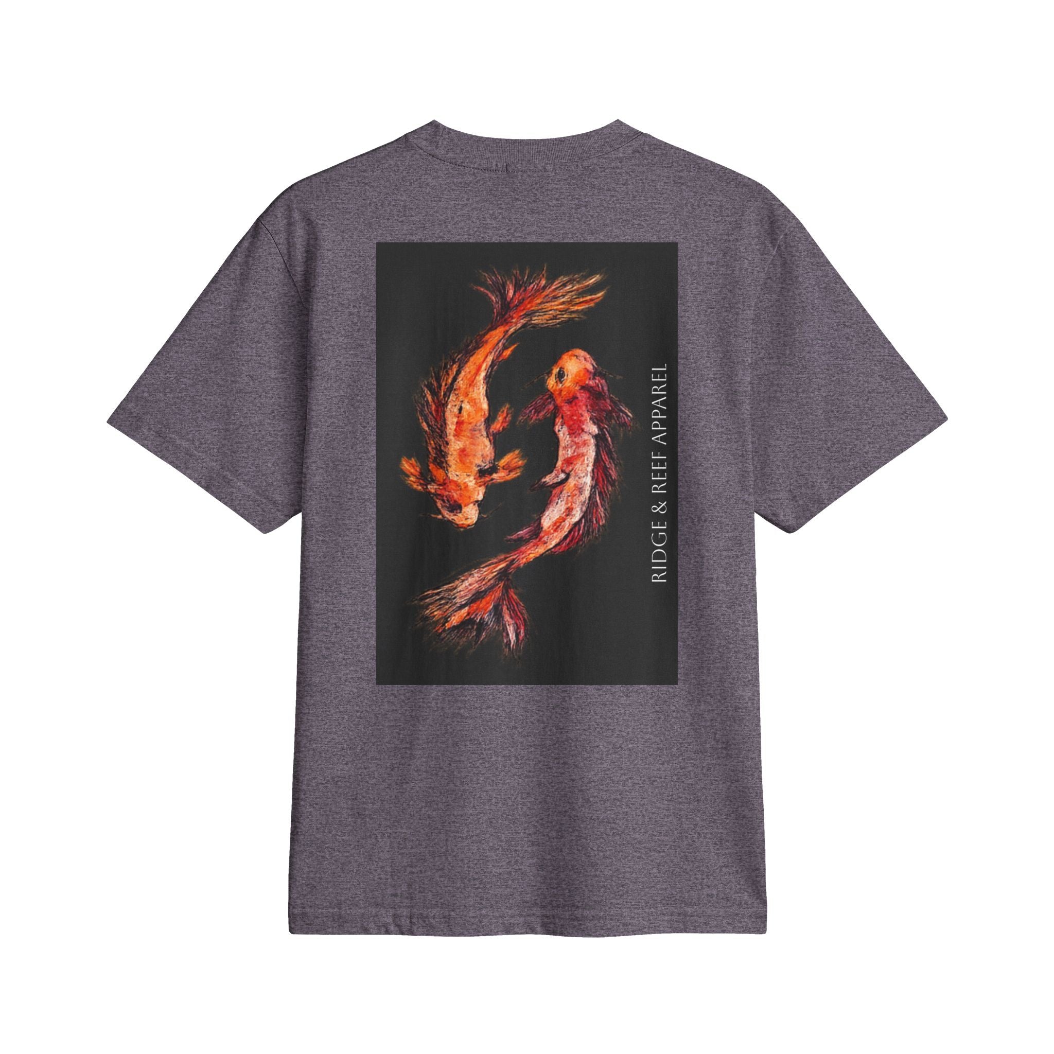 Koi Yin Yang T-Shirt — Vibrant Koi Fish Graphic Shirt