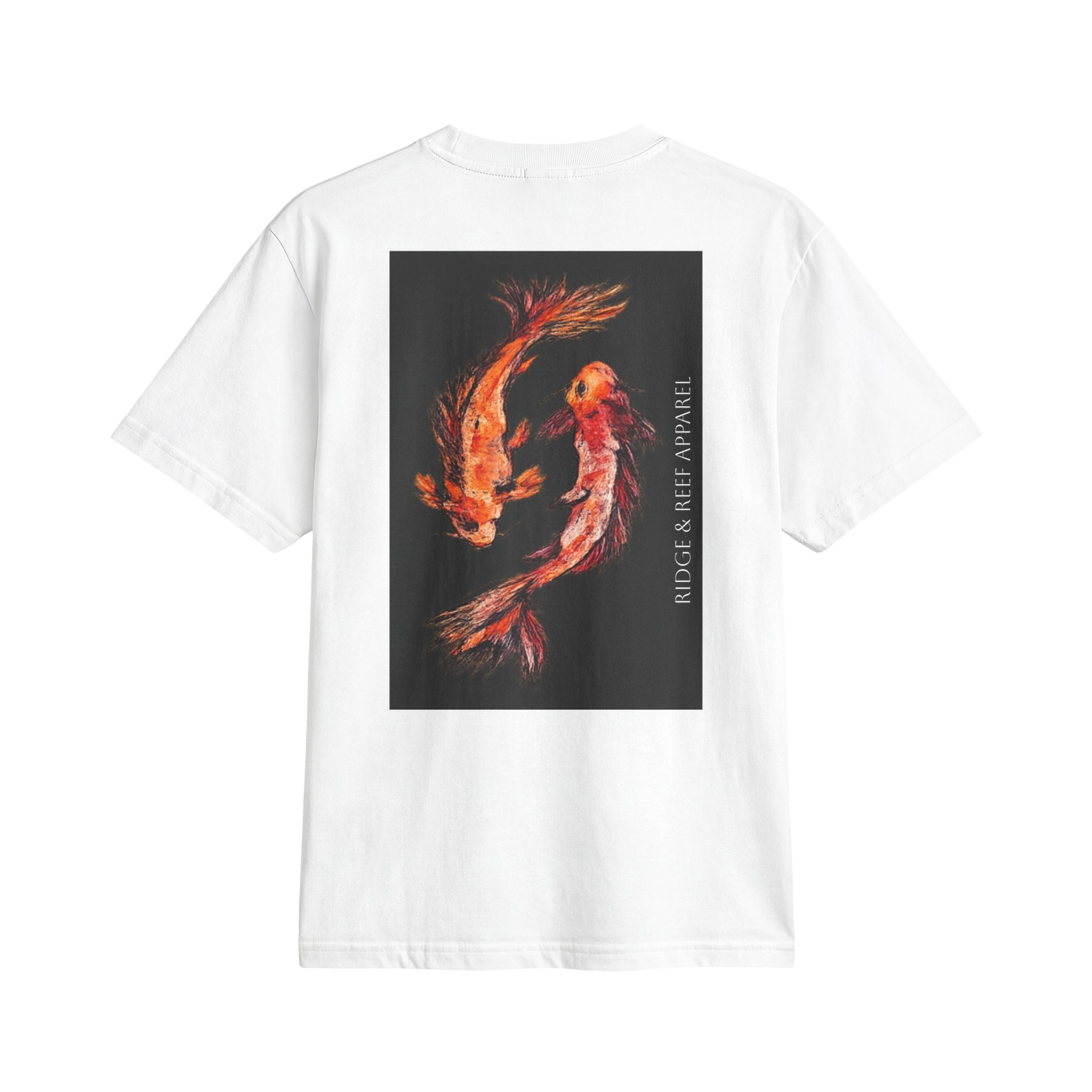 Koi Yin Yang T-Shirt — Vibrant Koi Fish Graphic Shirt